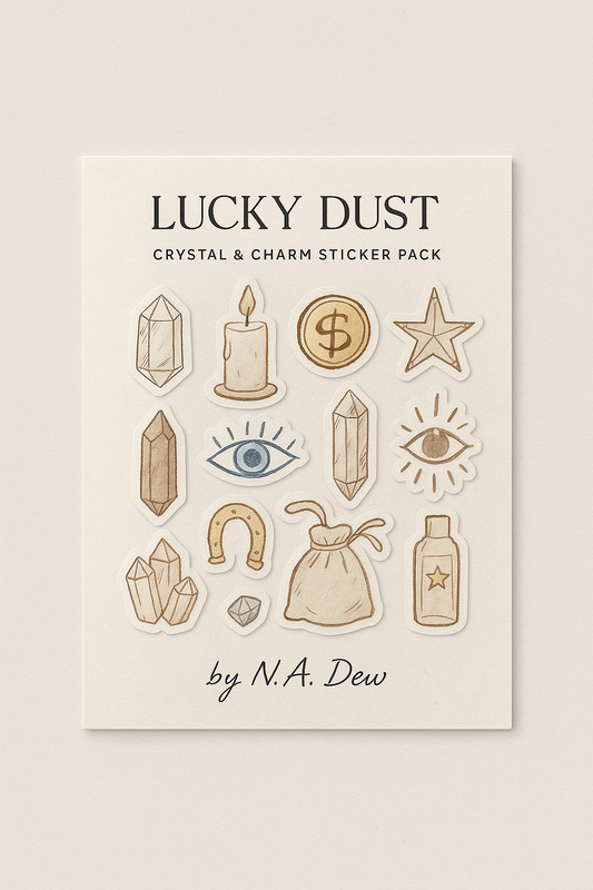 Lucky Dust – Crystal Sticker Pack